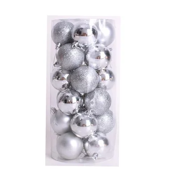 

Ornament Christmas Balls Hanging Home 30mm Decorations Wedding PVC Useful