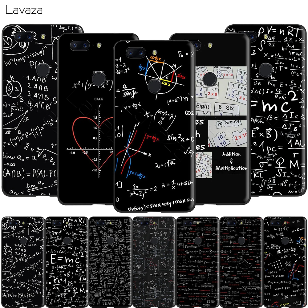 Силиконовый чехол Lavaza Formul Math Mathematics для Oneplus 7 Pro 6t 6 5t 5 |