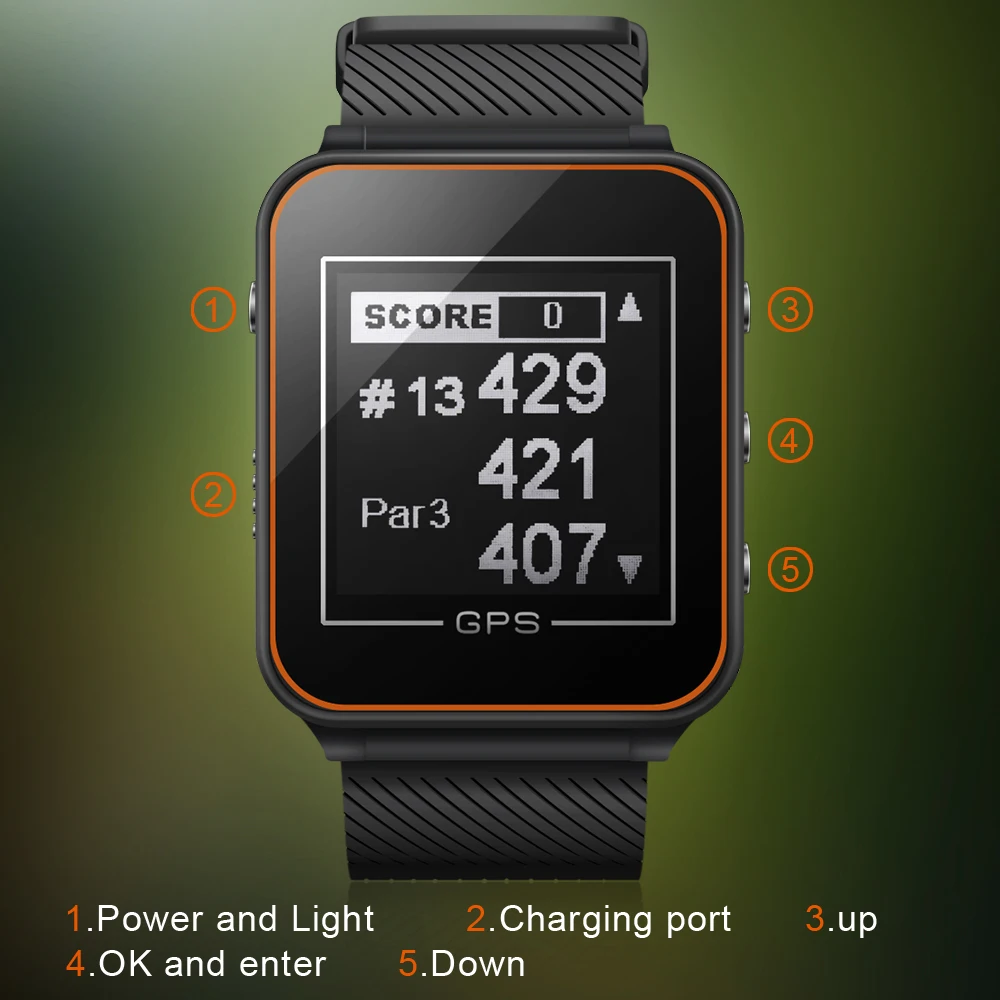golf watch distance finder