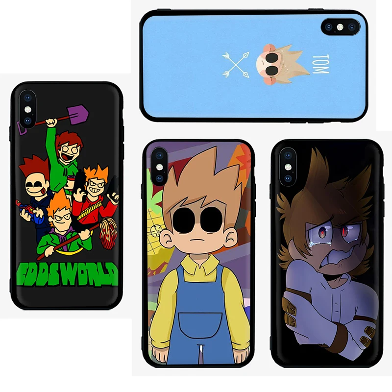 Силиконовый чехол для телефона EWAU Eddsworld для iPhone 5 5S SE 6 6s 7 8 Plus X XR XS 11 Pro Max