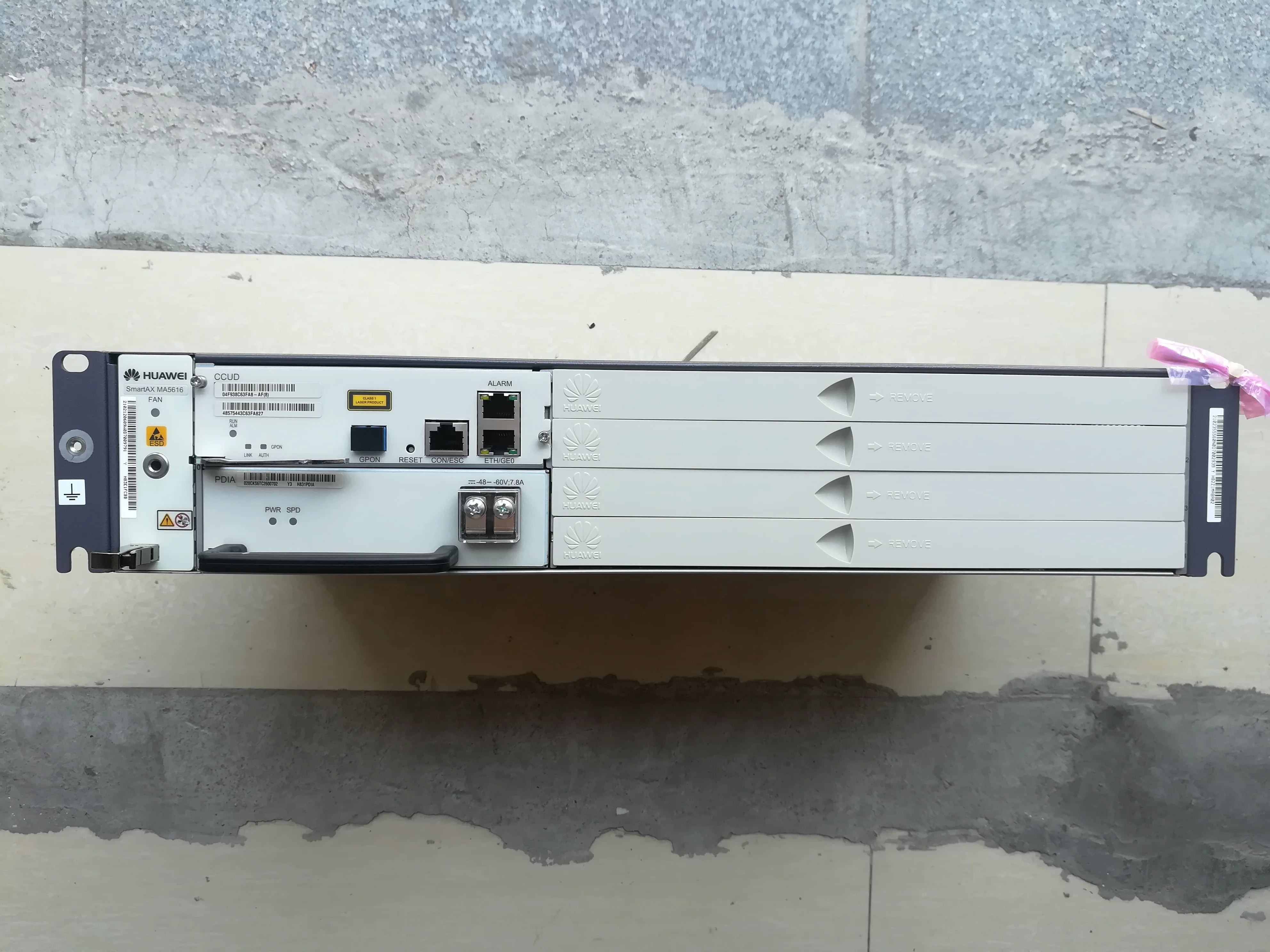 Hua wei DSLAM MA5616 с контрольной платой CCUD и DC power board PDIA|Сетевые шкафы| |