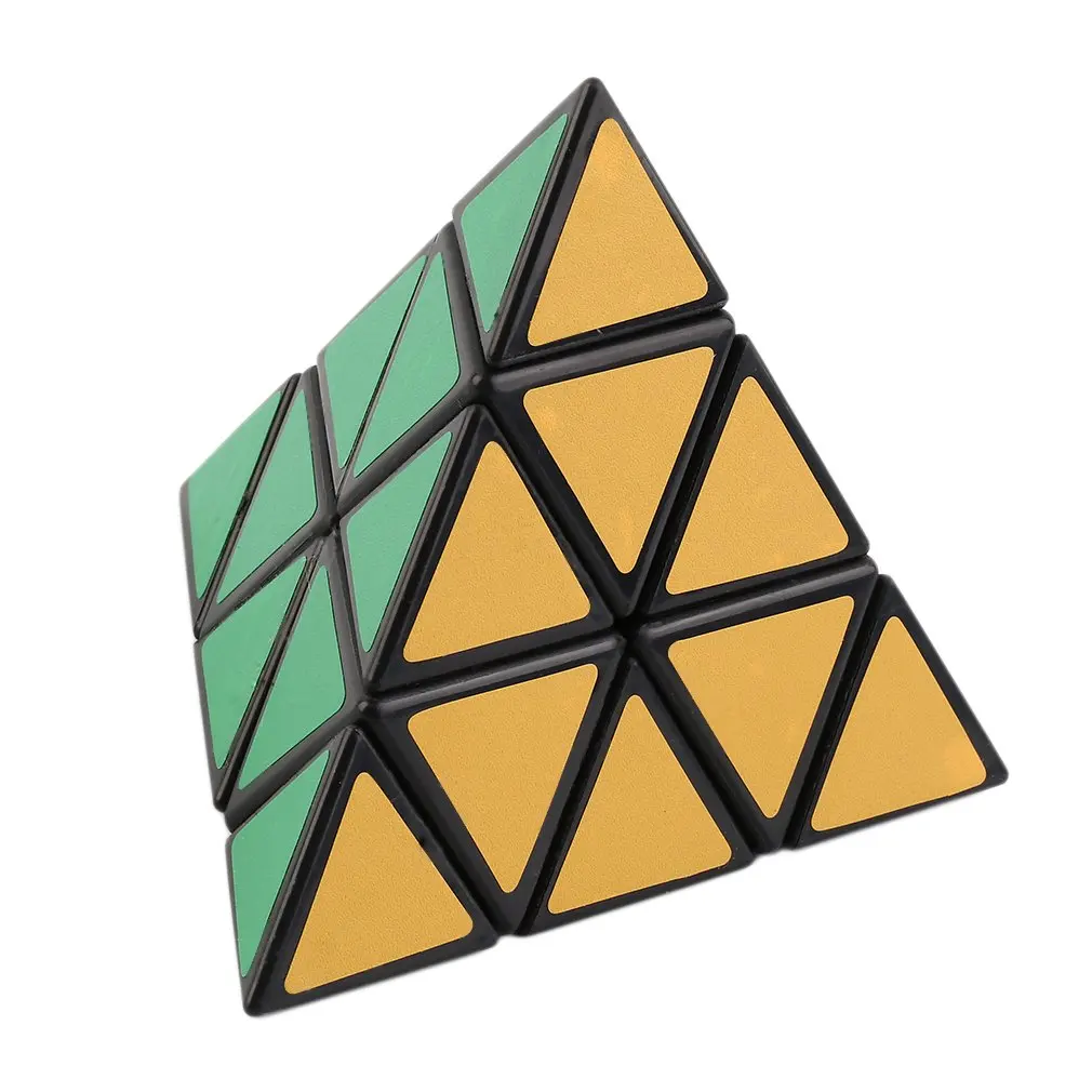 

Fashion Pyramid Triangle Speed Cube Block Magic Game Educational Toy Gifts