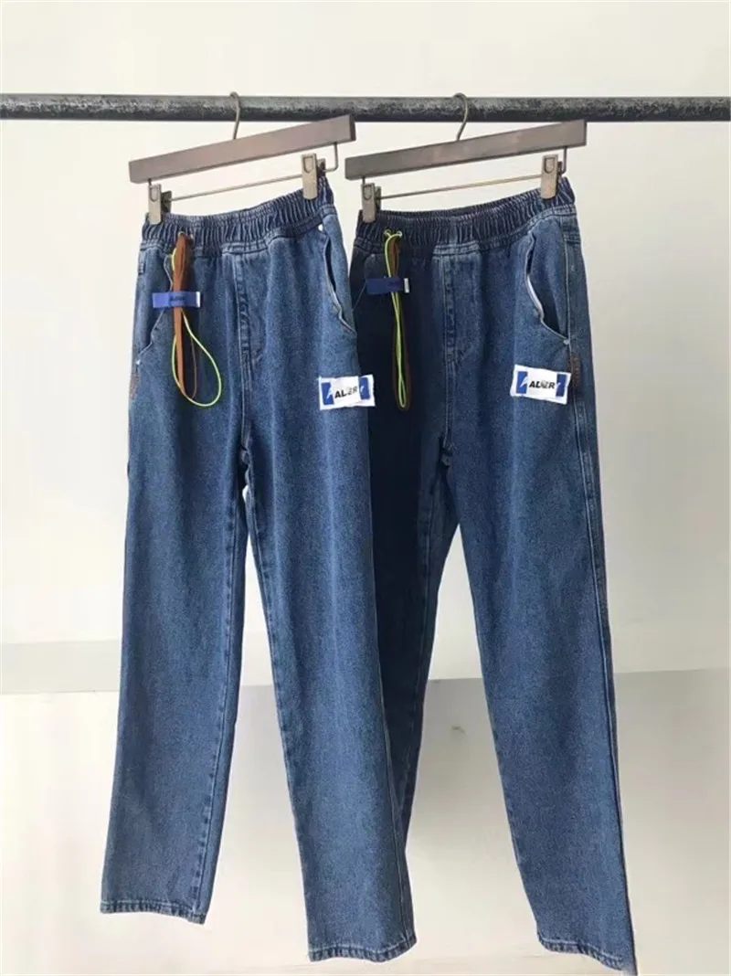 Drawstring Ader Error Jeans Men Women 1:1 Best Quality Denim Pants Drawstring Ader Error Jeans Men Women 1:1 Best Quality Denim Pants