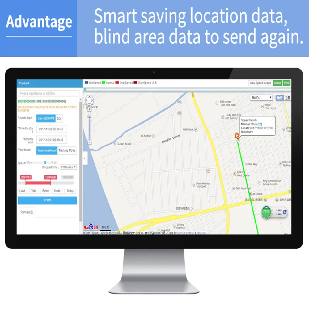 Plug& Play OBD gps-трекер обнаружения Вибрация оповещения гео-забор автомобильный мини трекер приложение gps локатор позиционирование в реальном времени отслеживание