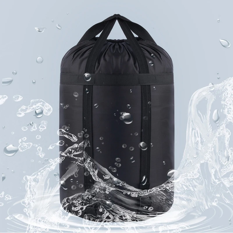 Sleeping Bag Waterproof Camping Pack Compression Stuff Sack Storage Carry for Outdoor Travel Hiking