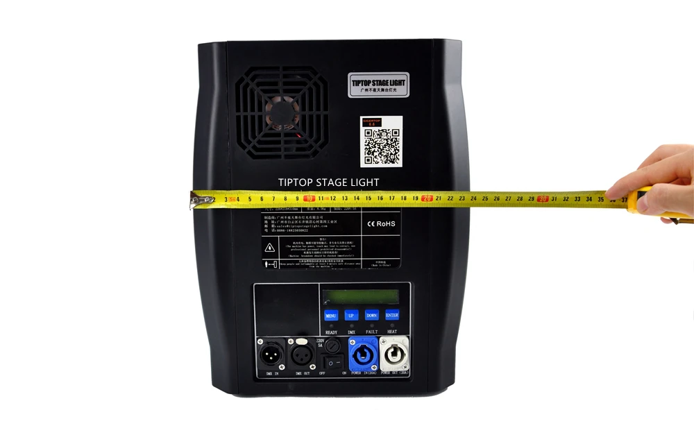 2 единицы большой размер 600 Вт DMX512 вечерние машина фейерверков ABS пластиковый корпус сценический эффект машина фонтан DMX блестящие