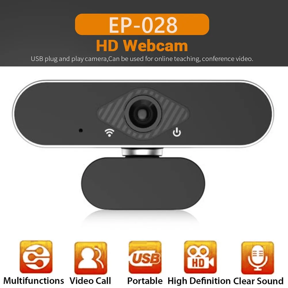 

mini camera Live camera conference camera with microphone 1080p HD beauty live video