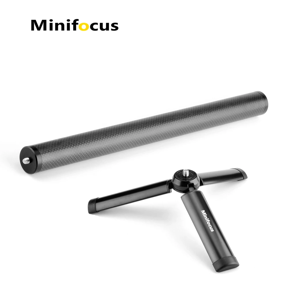 Carbon Fiber Tripod Extension Pole Handheld Bar Telescopic Stick Rod With  1/4" Thread For Dji/zhiyun/feiyu Wg2/g5/spg/gimbal - Tripods - AliExpress