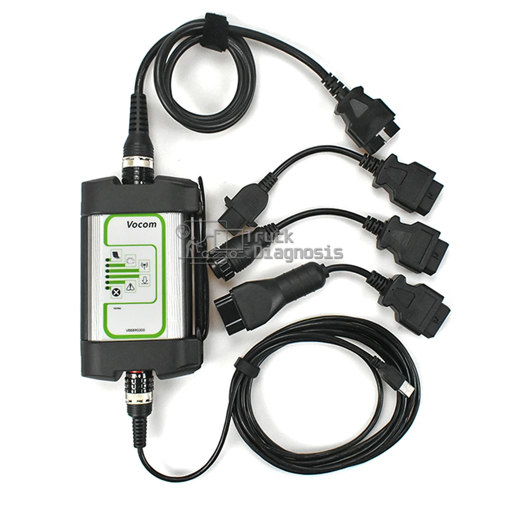 Vocom 88890300 interface communication unit for renault UD Mack Volvo Truck Bus Excavator construction Equipment diagnostic tool |