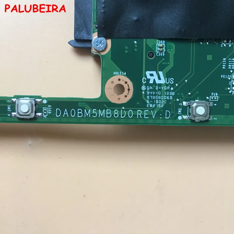PALUBEIRA DA0BM5MB8D0 REV: D материнская плата для ноутбука LENOVO B5400 ноутбук видеокарта N15V-GM-S-A2