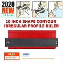 Контурный дублирующий датчик плотник измерительный инструмент Лучистая линейка контурный метр маркировочная плитка режет плитку ламинат инструменты#15
