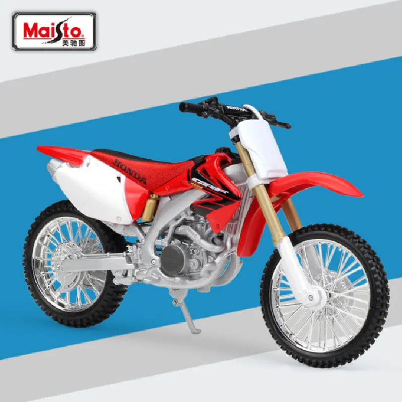 Модель мотоцикла Maisto CRF450R для детских игрушек литая металлическая модель