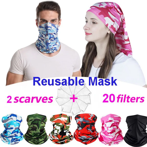 20 шт. шеи гофрированный Безопасность угольные фильтры чехлы с защитой от воды для