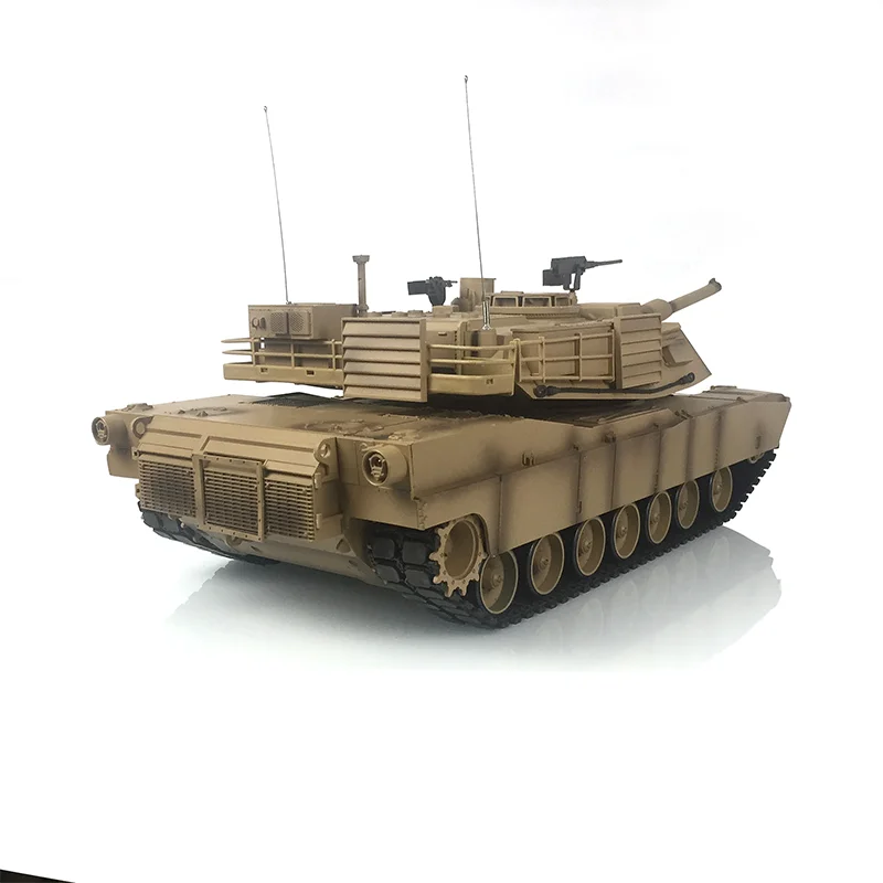Henglong 1/16 TKTK 6 0 S пластиковый M1A2 Abrams RC бак 3918 Вт/360 револьверный вращающийся эффект