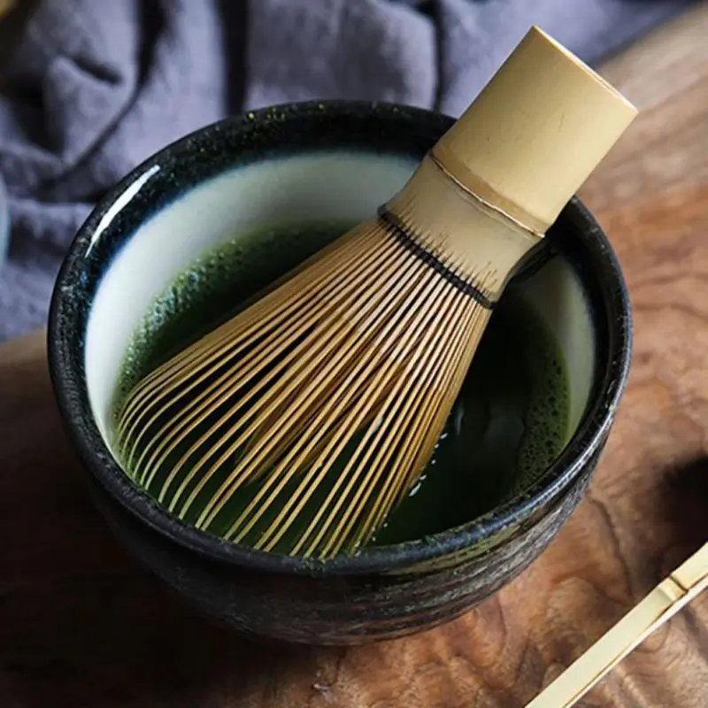 Бамбуковый инструмент аксессуар церемония японский чай, японская бамбуковая ложечка венчик Горячий