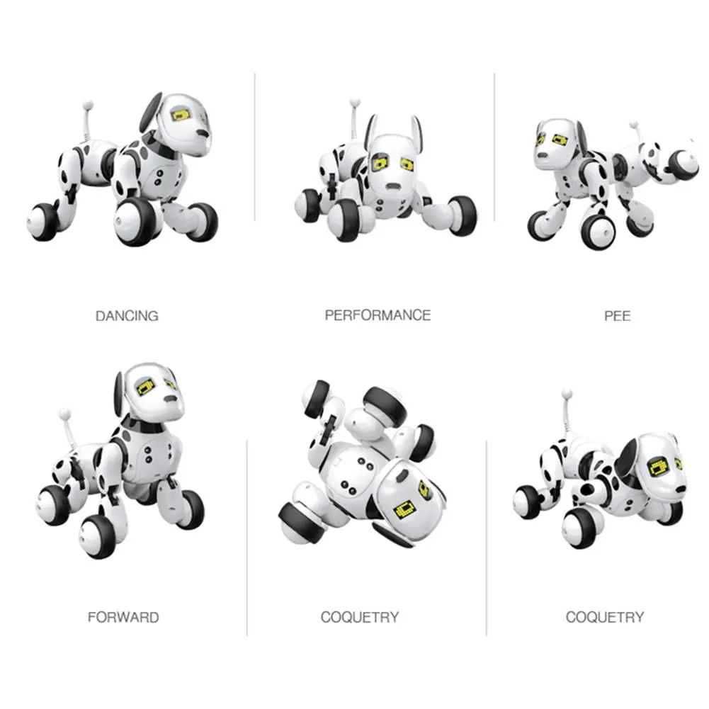 2,4g беспроводной пульт дистанционного управления Интеллектуальный робот собака Детские умные говорящие игрушки собака Робот электронная игрушка питомец подарок на день рождения