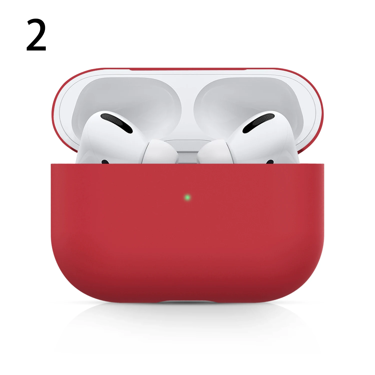 Силиконовый чехол для наушников для Apple Airpods Pro Чехол для AirPods 3 bluetooth беспроводная зарядная коробка для Airpods защитный чехол