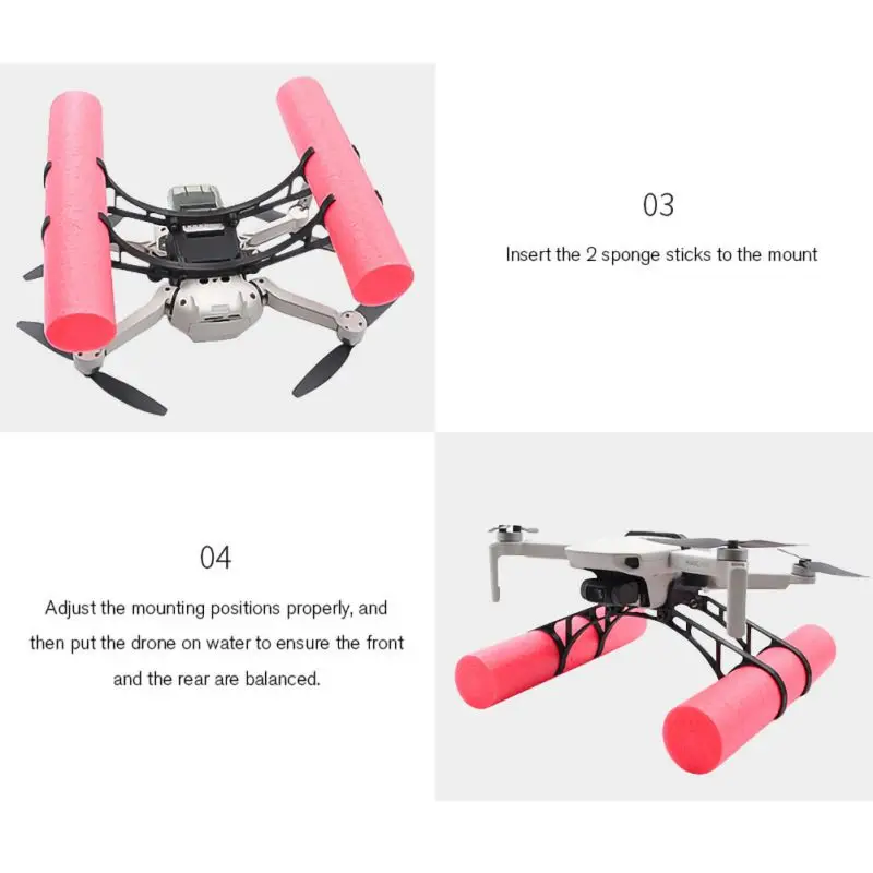 Для DJI Royal Mavic Mini поднимает легкий штатив для предотвращения столкновений плавающий стержень