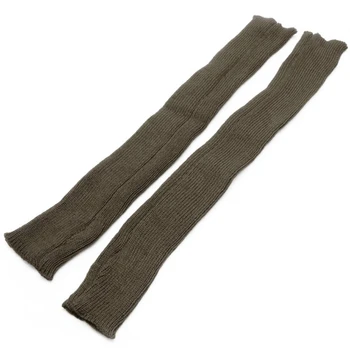 

Women Winter Cashmere-like Gloves Long Knitted Sleeved Arm Warmers Mittens 85WB