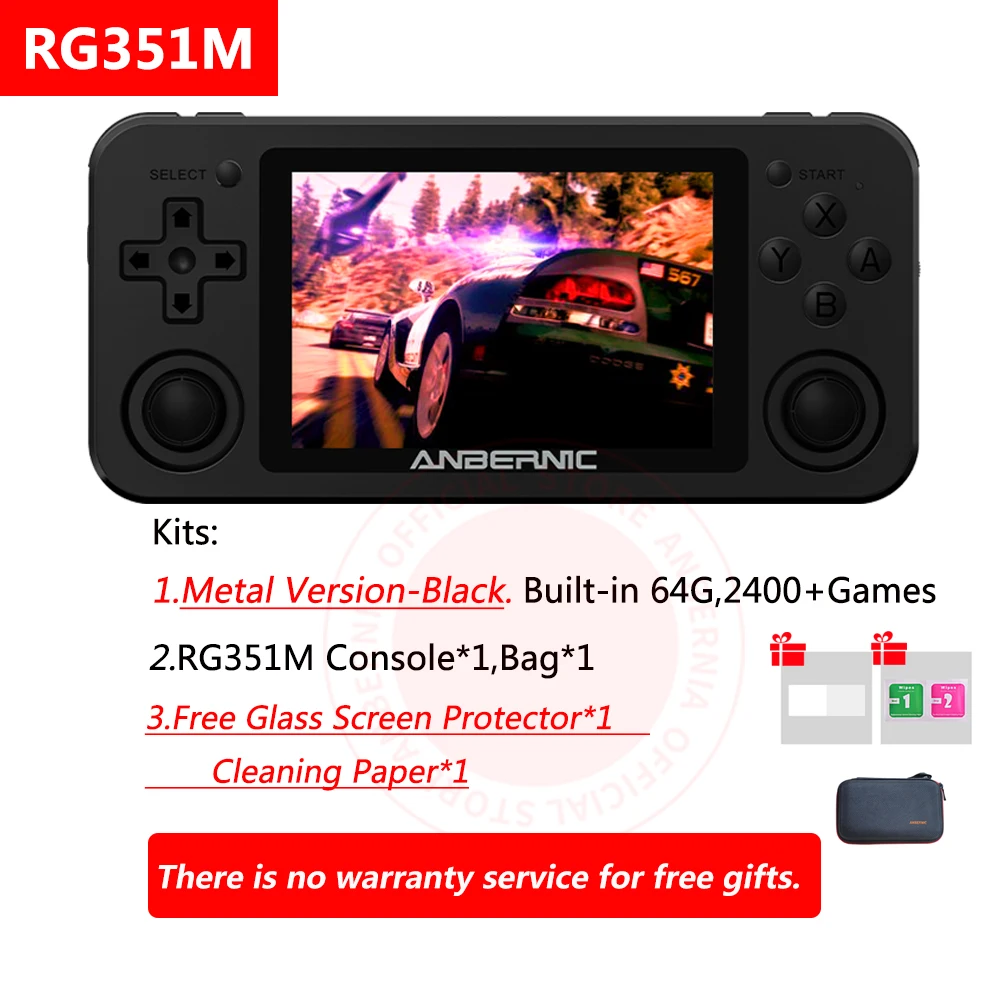 RG351MP Retro Game Consoles Built-in 2400+ Retro Games For  PSP/PS1/MD/N64/DC 3.5 Portable Game Player Support Online Sparring -  AliExpress