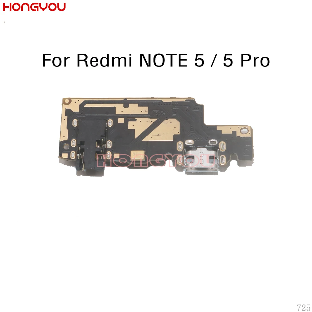 USB плата для зарядки док станция разъем гибкий кабель Xiaomi Redmi NOTE 5 Pro|Шлейфы