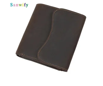 

Handmade Cowhide Men's Wallet Men's Leather Clip