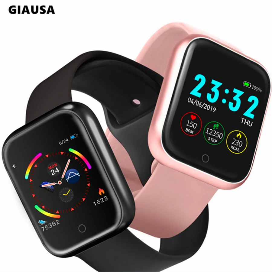 

New Smart Watch Women Men Smartwatch For Android IOS Electronics Smart Clock Fitness Tracker Silicone Strap Smart-watch Hours