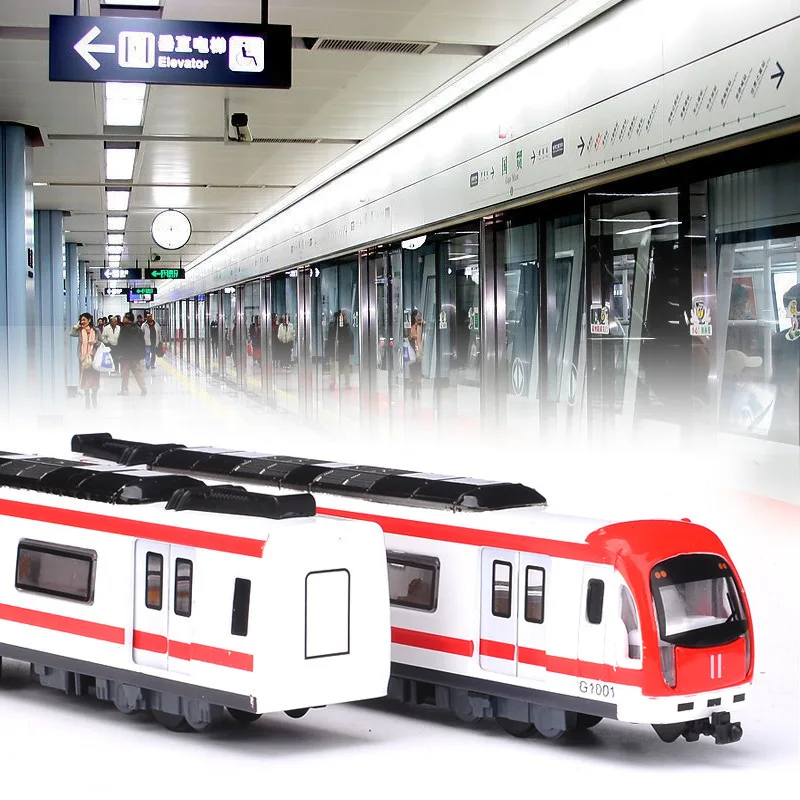 

Hot Sales Alloy Subway Dynamic Train Front Car Body Model Toy High-Speed Rail Light Rail Warrior Sound And Light Toy Real Person