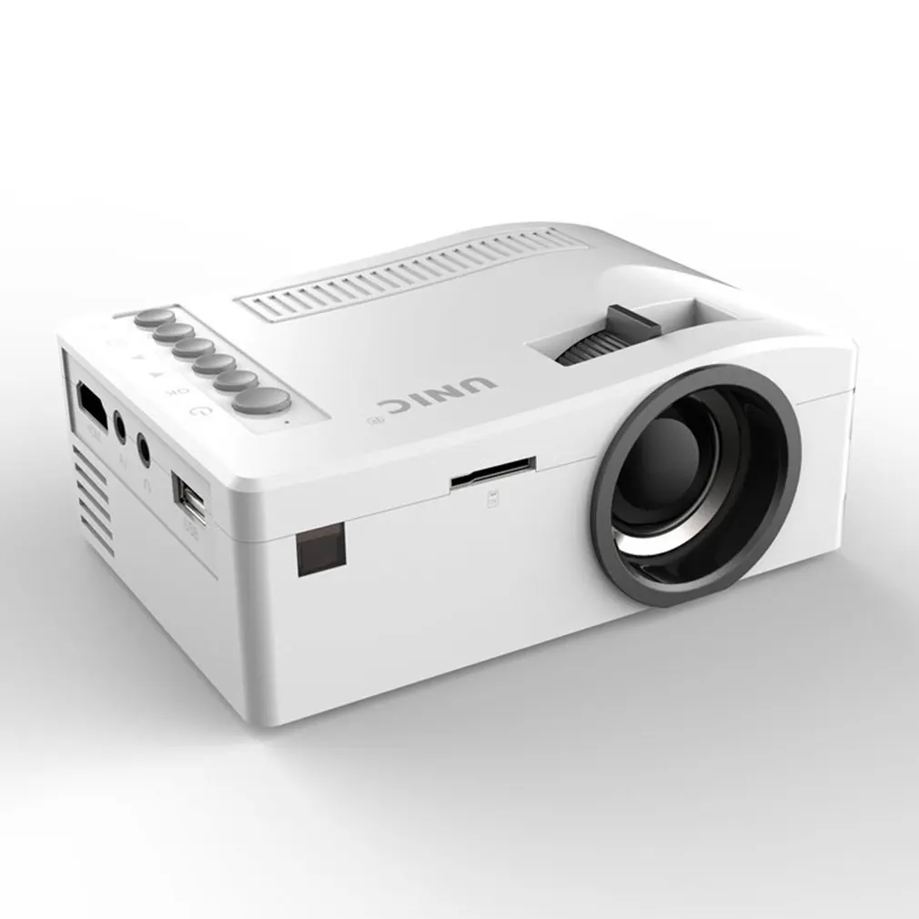 Uc18 Hd проектор для домашнего мини микропроектор для домашнего кинотеатра компьютера переносной Led-прожектор с Шум подавления техники