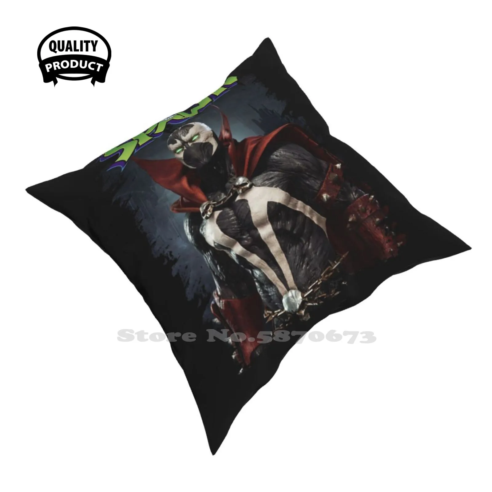 

Spawn Pillowslip Pillowcase Spawn Comics Al Simmons Hellspawn