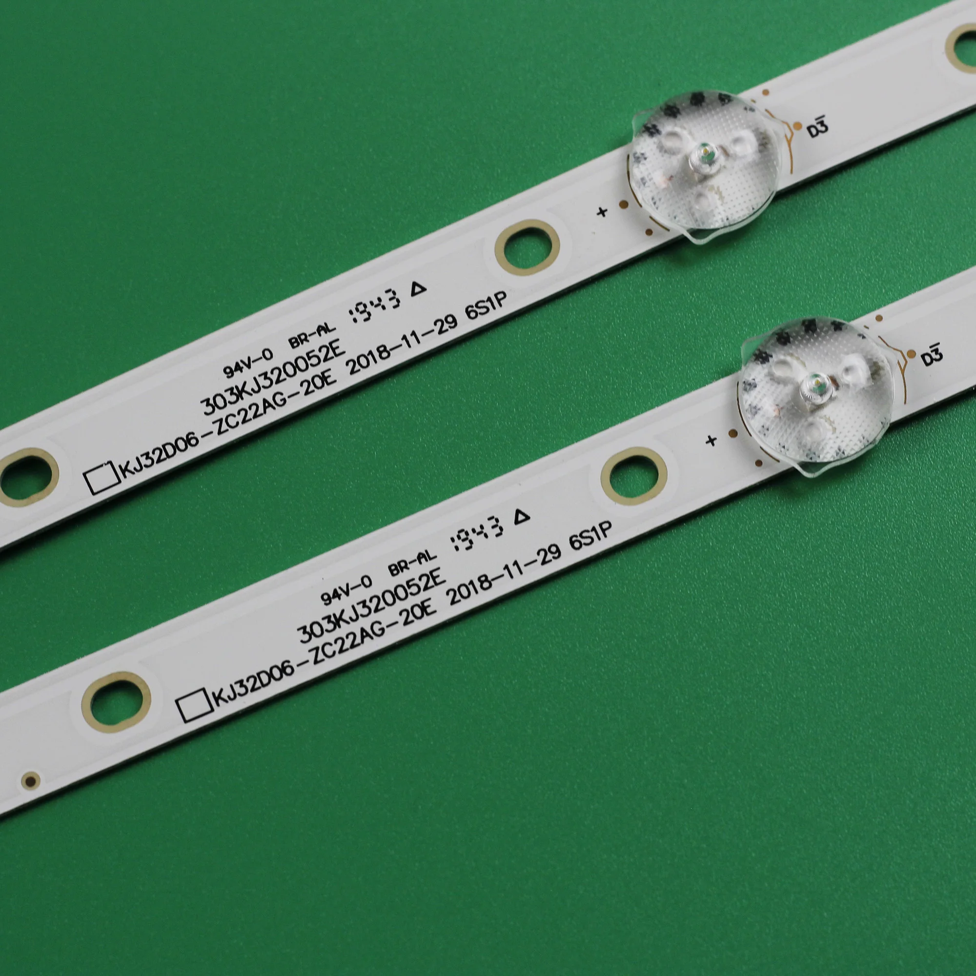 Tira de Retroiluminação Led Lâmpada para Kj32d06-zc22ag09 12 20e 303kj320044 Km0320ldch 32lh0202 32hh1830 Htv32r01-t2c a4 V320bj6-q01 - Imagem 2