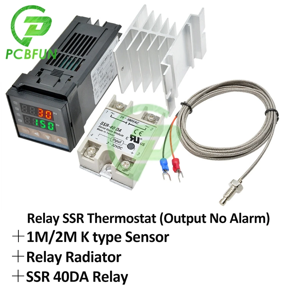 New Digital Pid Temperature Controller Rexc100 Rex C100 Thermostat