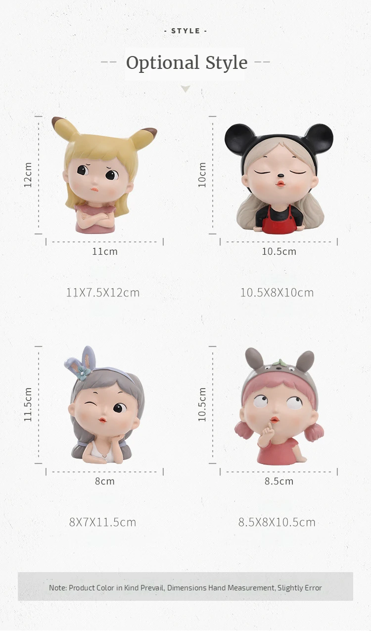 Creativity Gardening Art Girl Sculpture Flower Pots Home Decoration 2 H0fd4524850694b89a84c327d3e843562m