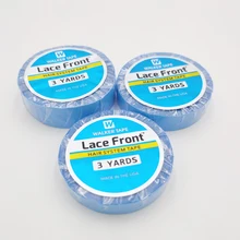 1 рулон 3 ярдов супер лента для волос кружева спереди поддержка двусторонняя клейкая лента для кружевного парика/PU наращивание волос/парик