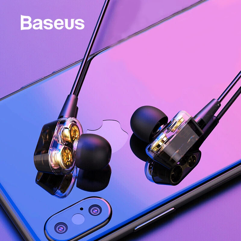 

Baseus H08 3D Audio Hi-Fi Gaming Earphone for PS4 Xbox 3.5mm Jack Wired Game Earphones with HD Mic for PUBG Overwatch