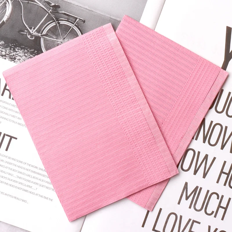 125Pcs Nail Art Table Mat Disposable Clean Pads Beauty For Nails Care Polish Waterproof Tablecloths Manicure Tool Lint Paper