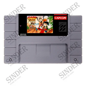 

Goof Troop Good Quality 16 bit Big Gray Game Card For NTSC Game Player