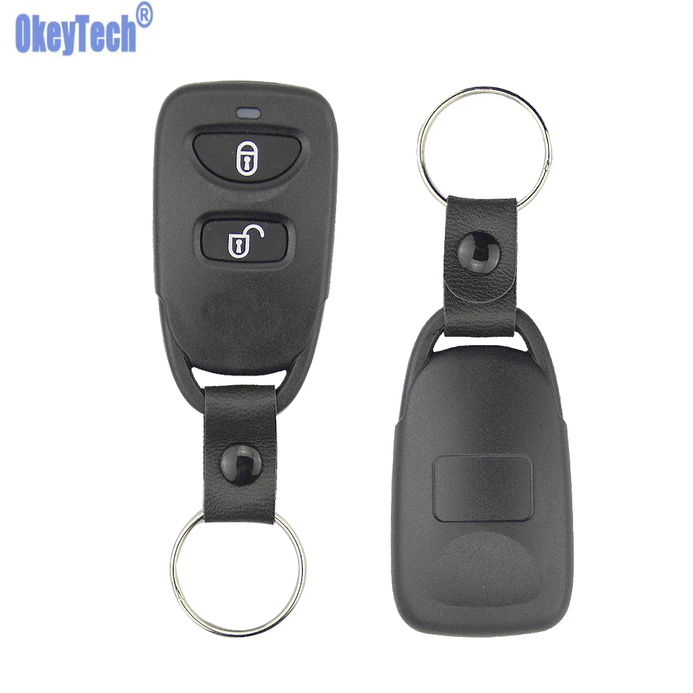 

OkeyTech New Replacement 2 Buttons Remote Car Key Shell For Hyundai Elantra Santa Fe Eagle Terracan KIA Sorento Forte Cerato