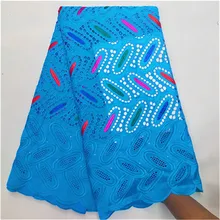 Швейцарская вуаль кружева в Швейцарии tissu dentell высокое качество кружева последние французские кружевные ткани мягкая ткань из Дубая 5 ярдов/партия