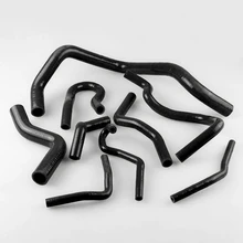 9 pièces D'isolation Tube D'admission De Remplacement De Tuyau Résistant À la Chaleur Auto Turbo Kit de Tuyau de Radiateur En Silicone Durable Voiture Civique D15 D16