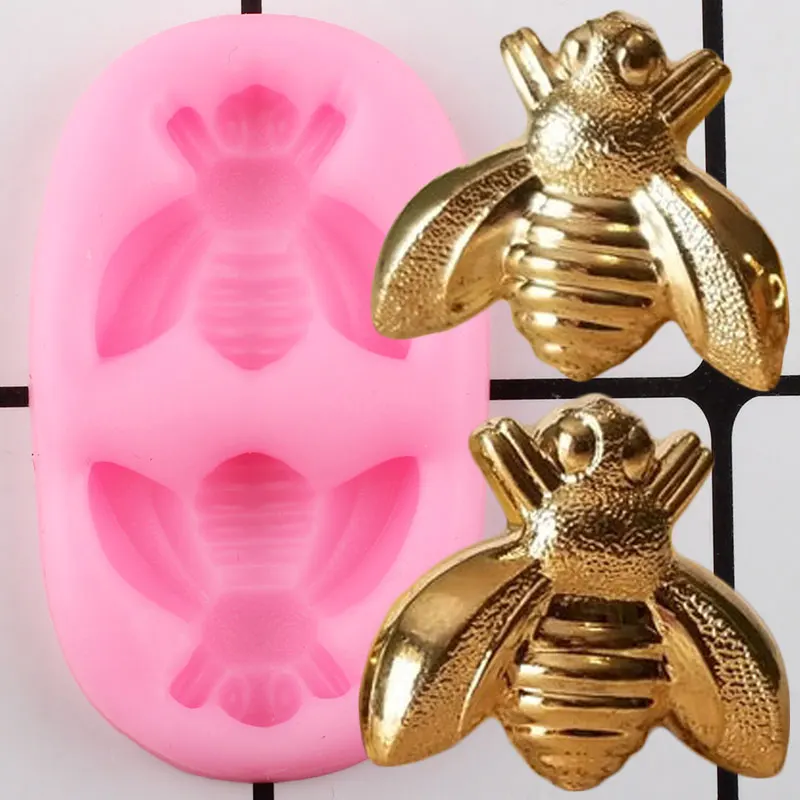 Bumble Bee Cake Silicone Molds DIY Cake Decorating Tools Cupcake Topper  Fondant Mold Chocolate Gumpaste Candy Clay Moulds - AliExpress