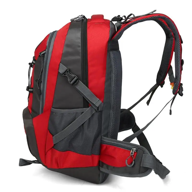 Outdoor Camping Backpack 45L Nylon Sports Riding Backpacks Large Rucksack Climbing Knapsack Travel Package Knapsack Bags