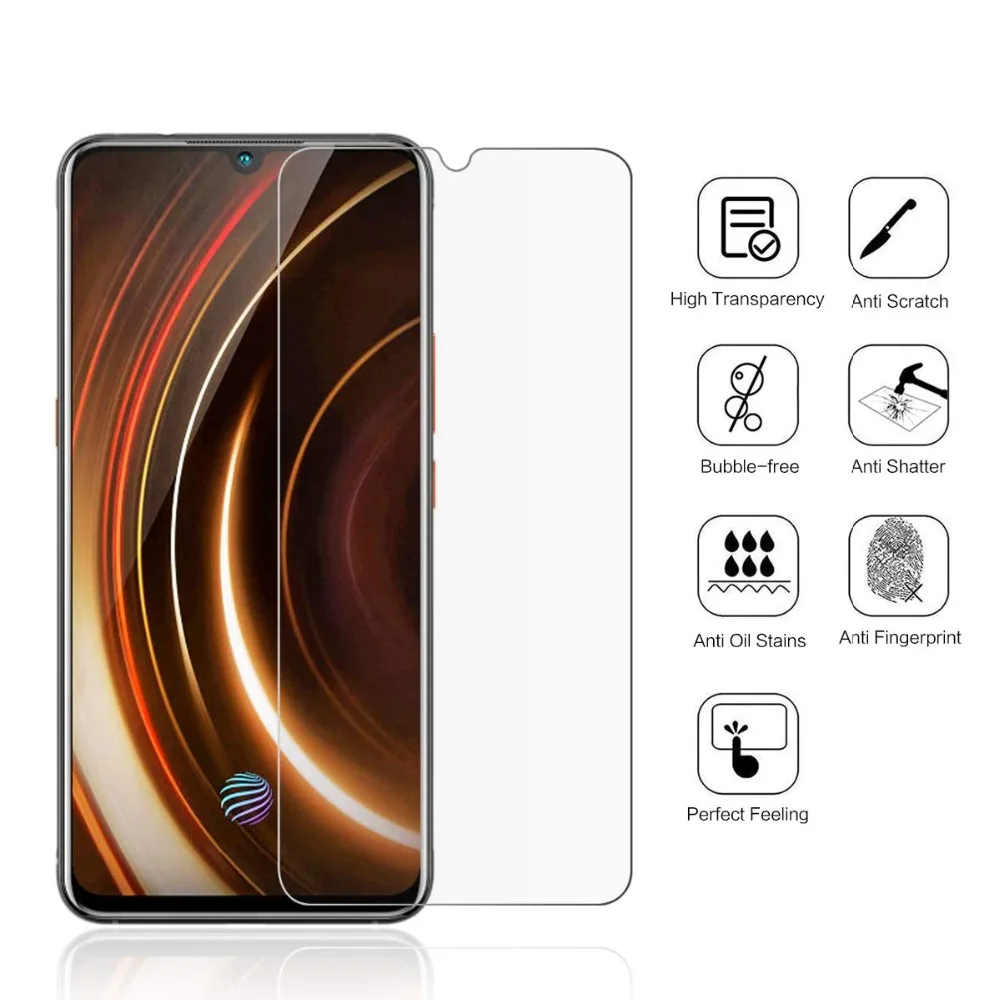 Закаленное стекло 9H 2.5D для SAMSUNG Galaxy A70 защитная пленка без пузырьков 2019|Защитные