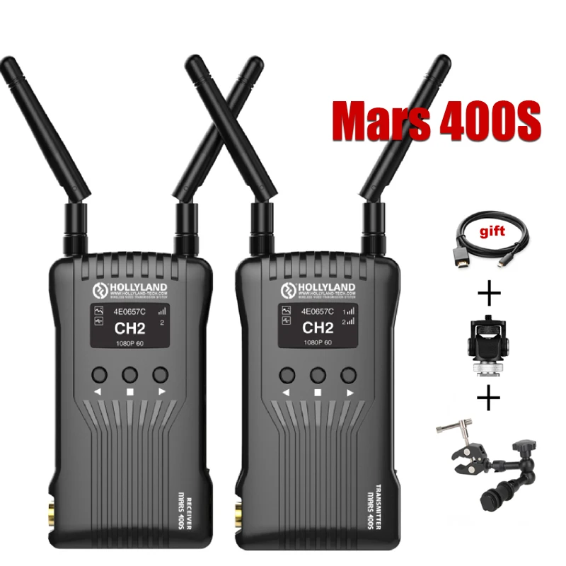 HOLLYLAND 400S 400FT HDMI+ SDI 1080P фото передатчик для камеры изображения беспроводной HD видео передачи приемник