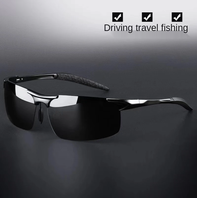 Day And Night Polarized Color-Changing Sunglasses Male Driver Driving Glasses Fishing Night Vision Driving Men’s Special