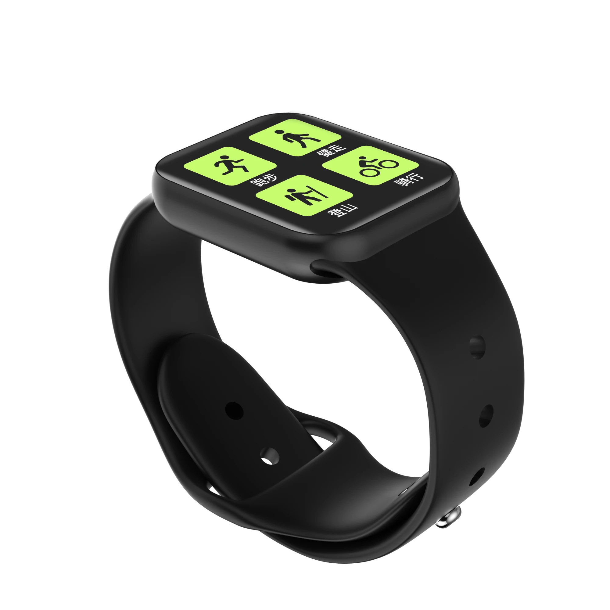 SX19 black Смарт-часы для мужчин для Apple Watch для женщин IP67 Водонепроницаемый сердечный ритм кровяное давление фитнес-трекер PK B57 P70 T80 умный Браслет - Цвет: SX19 black