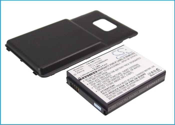 Cameron sino 3000 мАч батарея для at& T Galaxy S II S2 для SAMSUNG assembing Galaxy S II 4G SGH-I777 EB-L1A2GBA L1A2GBA/BST