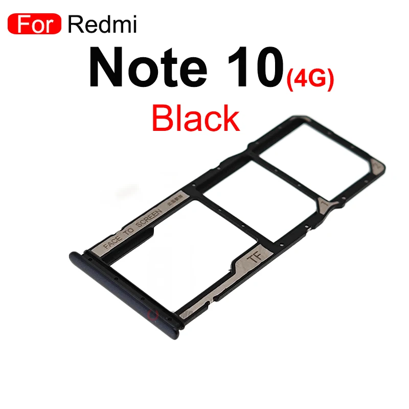 For Xiaomi Redmi Note 10 4G Pro 5G 10Pro SIM Card Reader Sim Tray