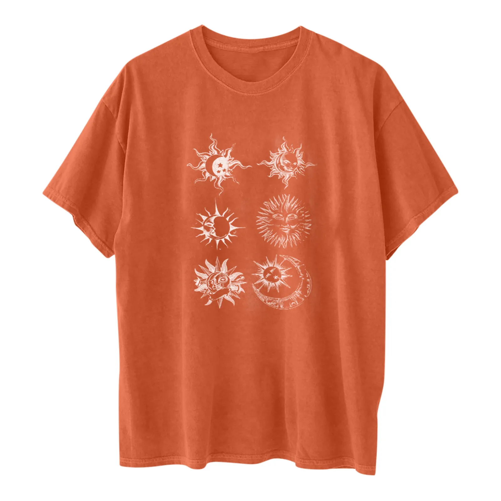 Orange Women Clothes 