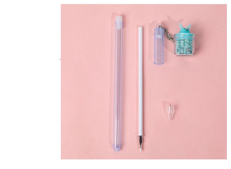 Cute Gel Pen: Creative Bunny Girls Bowknot Press Office Gift - Temu